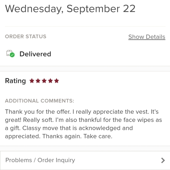 Some of My Customer's Comments - Picture 9 of 9